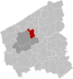 Расположение муниципалитета на карте провинции