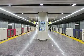 Платформы станции