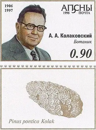 Почтовая марка Абхазии