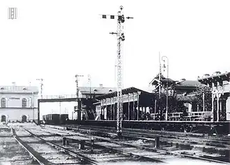 Станция в 1910-х годах