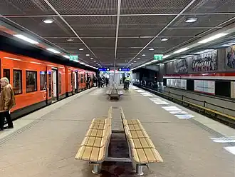 Вид станции после реконструкции