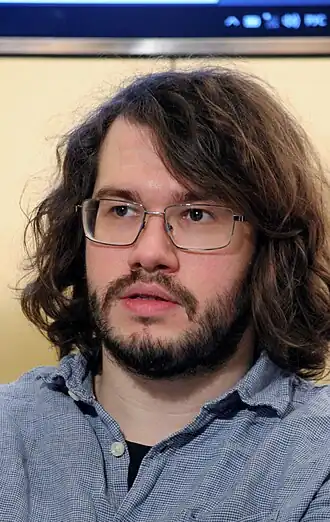 Во время объявления имен лауреатов премии Андрея Белого 2019