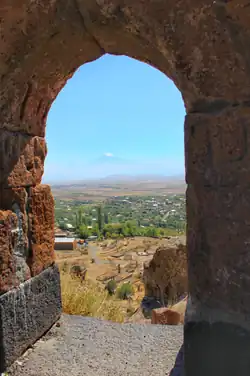 Вид с крепости Кош, Аштарак