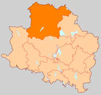 Котлованское сельское поселение на карте