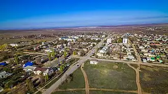 Центральная часть посёлка