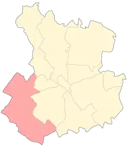 Попковское сельское поселение на карте