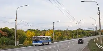 ЗиУ-9 между Краснодоном и Молодогвардейском. 2013 год