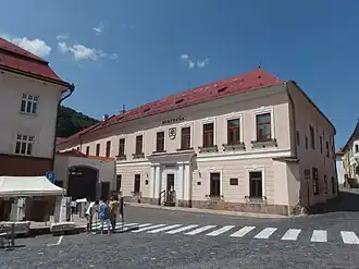 Здание Монетного двора Кремницы, июль 2018 года