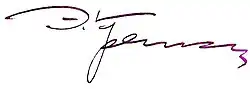 Изображение автографа