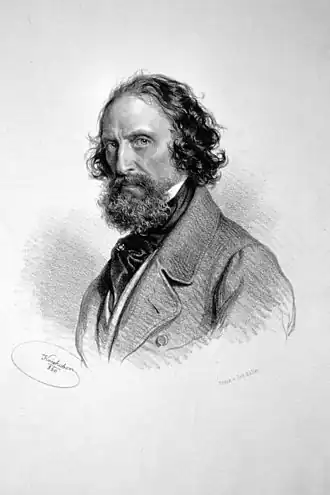 Йозеф Крихубер (автопортрет; 1860 год)