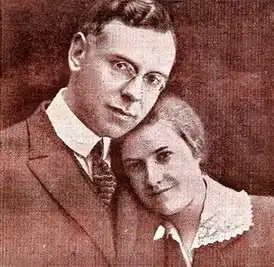 Кристина Бакмане с мужем З. А. Мейеровицем