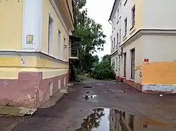 Начало переулка