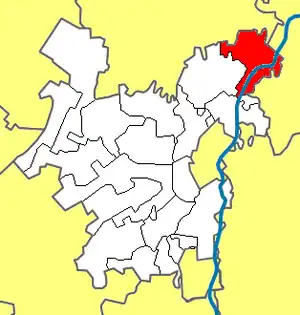 Куганакский сельсовет на карте