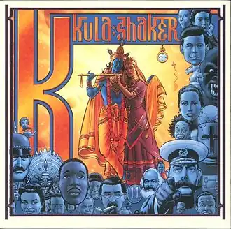 Обложка альбома Kula Shaker «K» (1996)