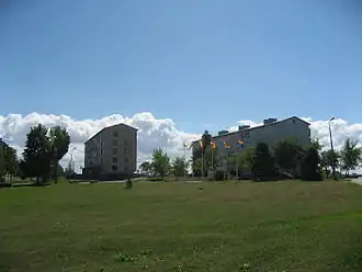 Жилые дома в центре Кунда