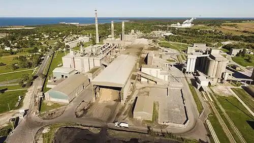 Цементный завод в 2015 году