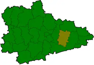 Лебяжьевский районЛебяжьевский муниципальный округ на карте