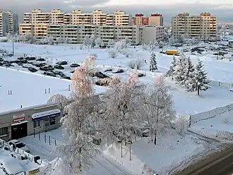 В микрорайоне в январе 2010 года