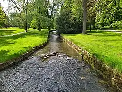 Среднее течение Ауэ в общине Бад-Айльзен