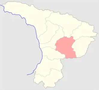 Кутаисский уезд на карте