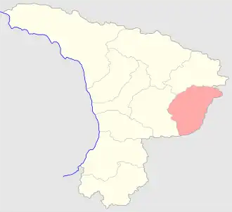 Шорапанский уезд на карте