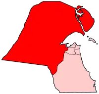 Джахра на карте