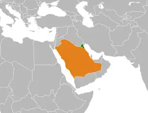Кувейт и Саудовская Аравия