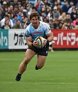 Смит в составе клуба «Ямаха Жубилу» (13 октября 2018)