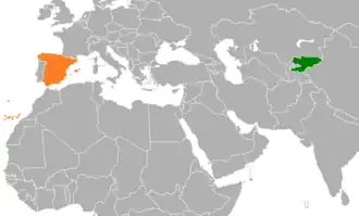 Кыргызстан и Испания