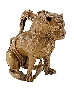 Акваманил-лев. Ок. 1250. Бронза. Музей искусств и ремёсел, Гамбург