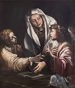 А. Тиарини. Видение святой Франциски Римской.