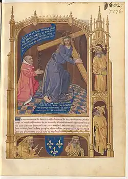 Le Christ portant sa croix devant Charles d’Angoulême, f7