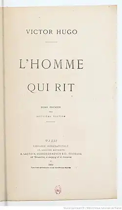 Титульный лист первого издания