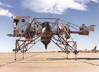 The Lunar Landing Research Vehicle (LLRV)
