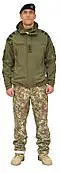 Демисезонная куртка комплекта универсальной полевой униформы