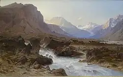 Горный пейзаж, 1882, Музей Гренобля
