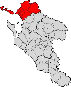 Ла-Рошель на карте