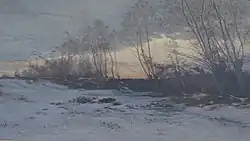 Первый снег. 1885, Музей Гренобля