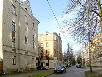 Вид на перекрёсток с улицей Варну