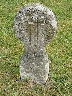 Баскская дискообразная стела