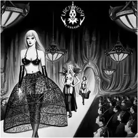 Обложка альбома Lacrimosa «Fassade» (2001)