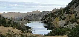 Вид на Бекко с юга осенью 2017 года