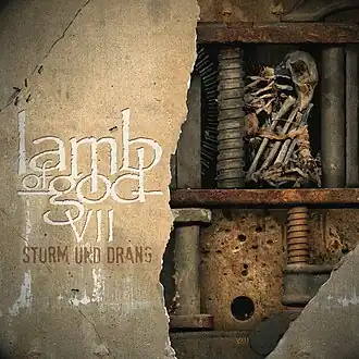 Обложка альбома Lamb of God «VII: Sturm und Drang» (2015)