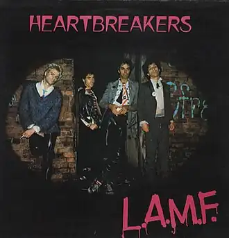 Обложка альбома The Heartbreakers «L.A.M.F.» (1977)