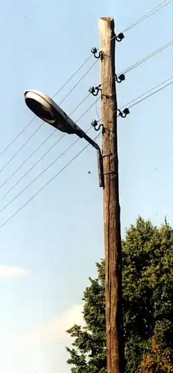 Освещение в сельской местности, фонарь ORZ 7-1-250