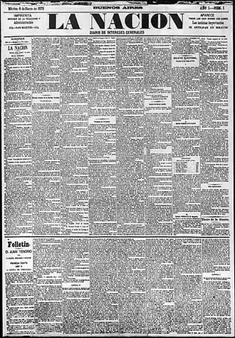 Газета от 4 января 1870 года