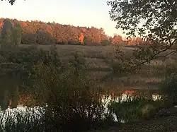 Пруд на реке Бритай возле села Надеждино