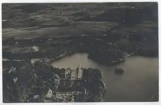 Имение Ландварово в межвоенный период