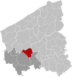 Расположение муниципалитета на карте провинции