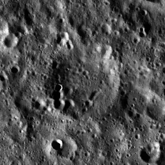 Снимок зонда Lunar Reconnaissance Orbiter.